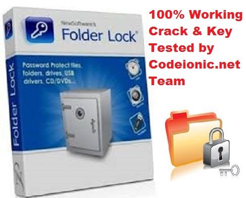 folder lock with crack